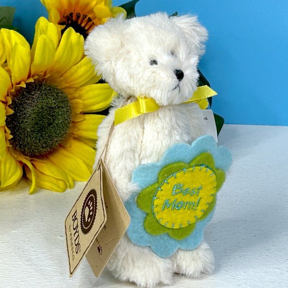 Genuine Boyd's Bears Best Mom Mothers Day Bear 5" Plush Stuffed Animal Toy - Picture 2 of 6